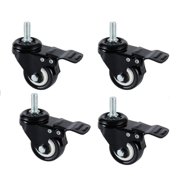 Heavy-Duty Lockable Caster Wheels